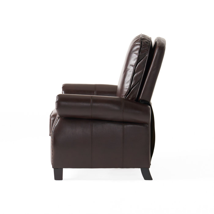 Three Posts™ Kettering Faux Leather Recliner & Reviews Wayfair
